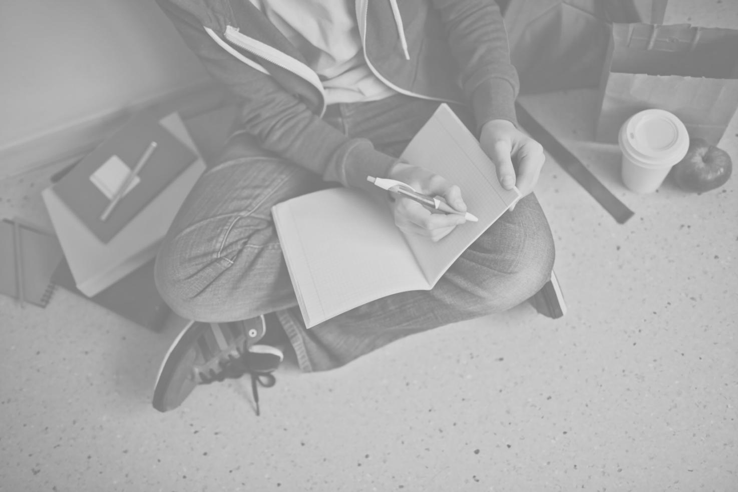 Financial planning workspace with calendar and budget charts